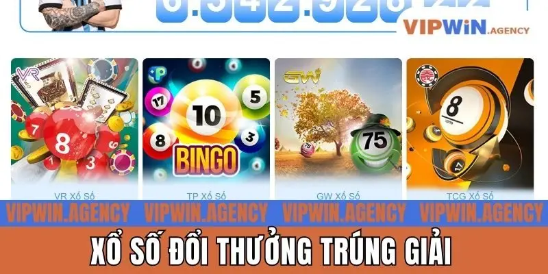 Xổ số đổi thưởng trúng giải